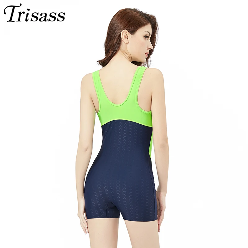 LEBESI 2019 Новый профессиональный спортивный купальник для женщин с принтом боксеры