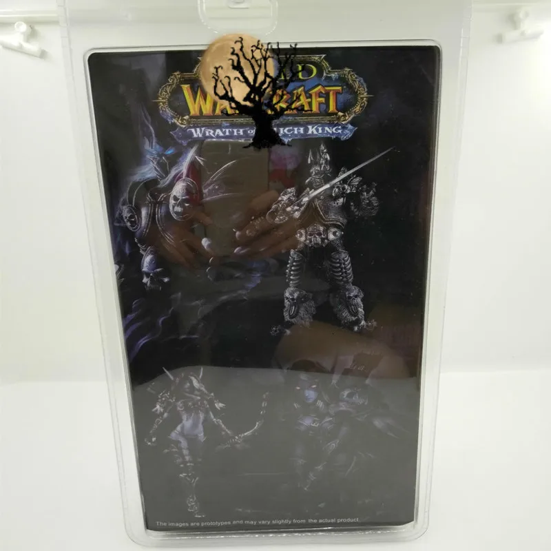 Новая модель Hand Do World-Of-Warcraft, 7 дюймов, коллекционные статуэтки, фигурка героя из мультфильма Lich King Alsace