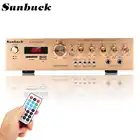 5-канальный стереоусилитель Sunbuck, 1200 Вт, bluetooth, FM, Hi-Fi