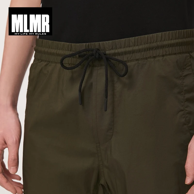 Мужские прямые облегающие укороченные брюки JackJones MLMR из 100% хлопка | Уличная