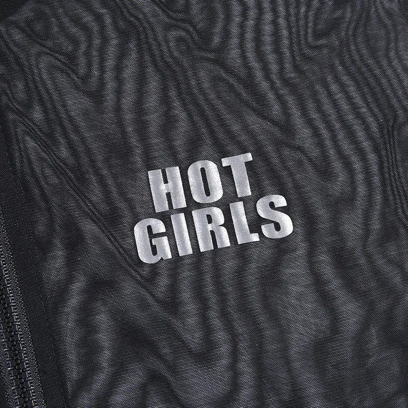 

See Through Short Sleeve Sexy Zipper Bodysuit Jumpsuit Clubwear Ladies Mesh Bodysuits Hot Girls Printed Evening Party Trousers