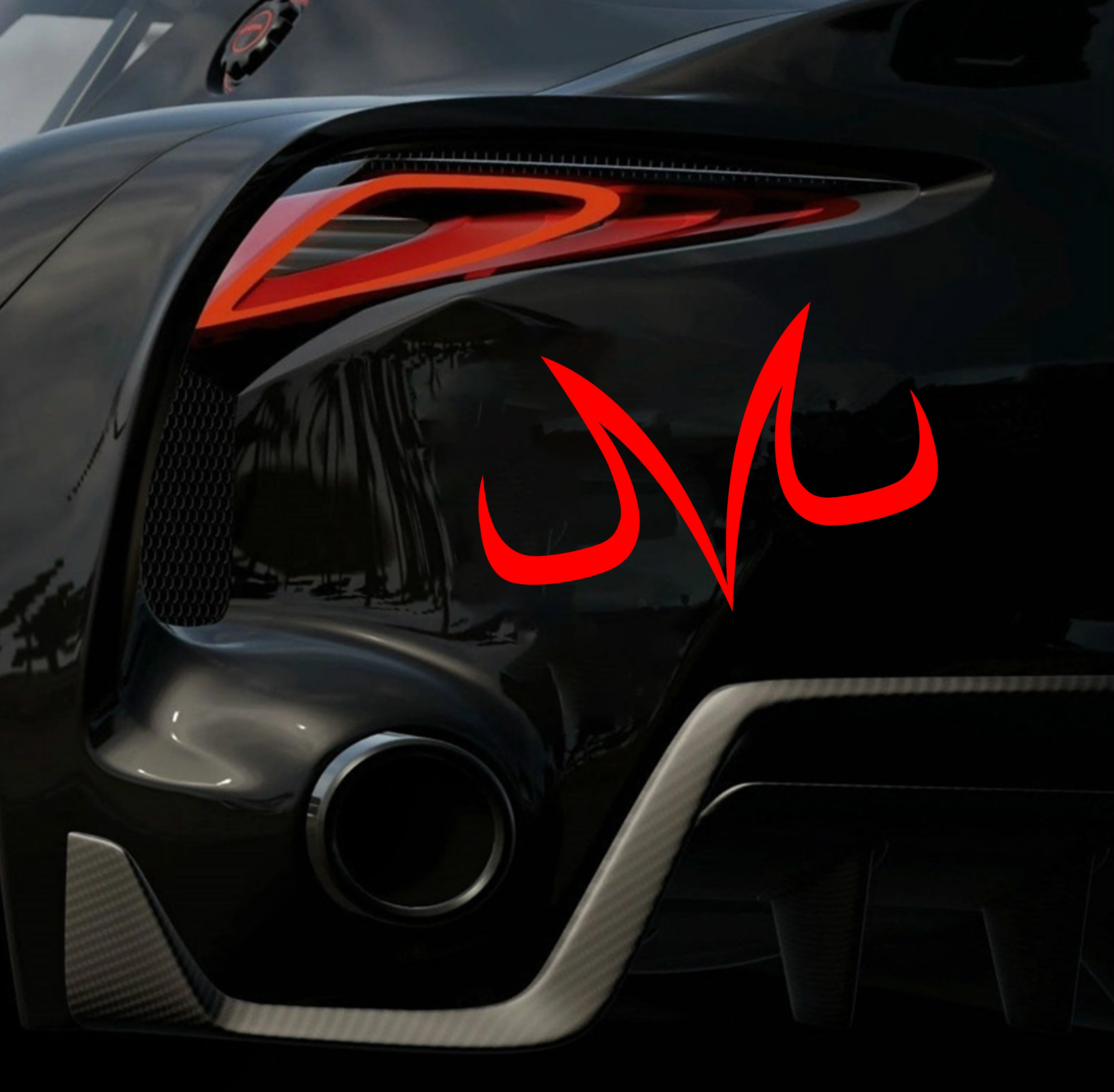 Автомобильная наклейка s Vegeta Majin Dragon ball Z Виниловая на окно для ноутбука мотоцикла