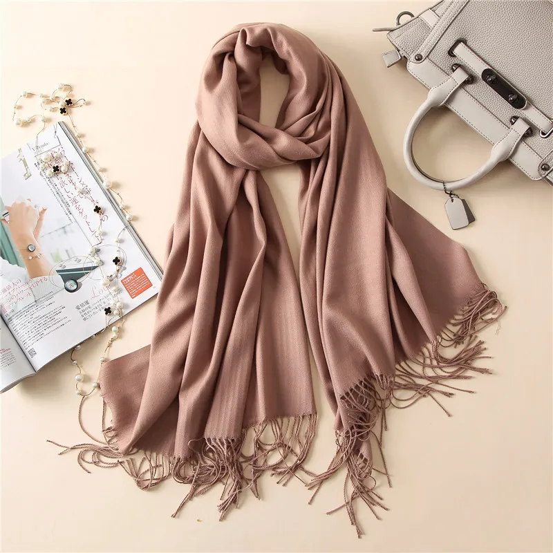 

Lovers Shawl Soft Women Scarf Artificial Cashmere Pashmina Mujer Bufanda Tassels Mantilla Echarpes Ultra Long Cachecol Feminino