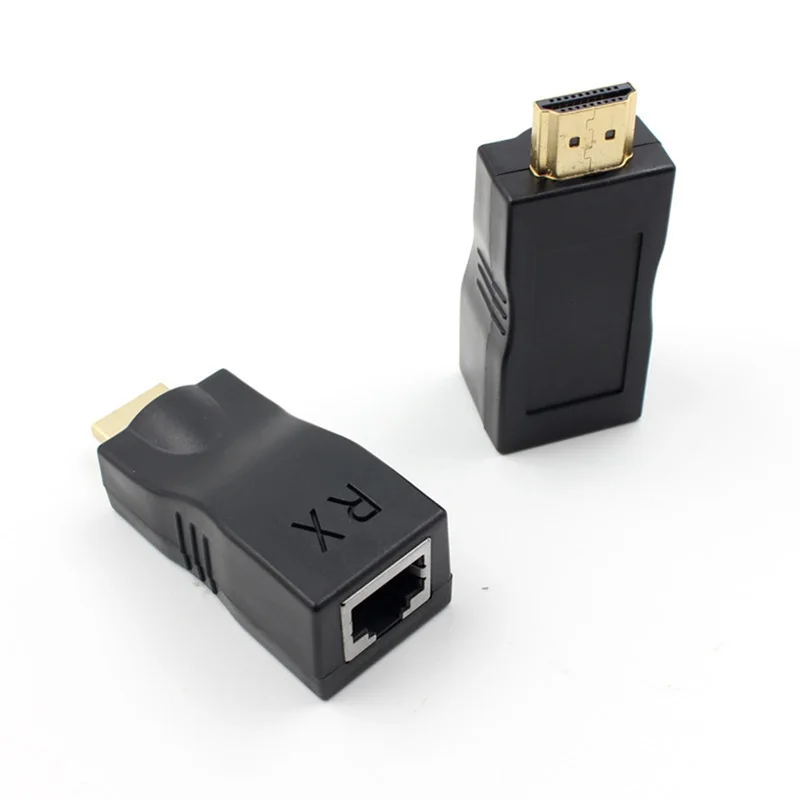 4K 3D HDMI 1 4 30M удлинитель для RJ45 по Cat 5e/6 сетевой LAN Ethernet адаптер|Кабели HDMI| |