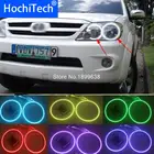 4 шт. супер яркий цвет 7 RGB комплект светодиодов глаза ангела с Дистанционный пульт Тюнинг автомобилей для Тойота Королла 2004 2005 2006 2007