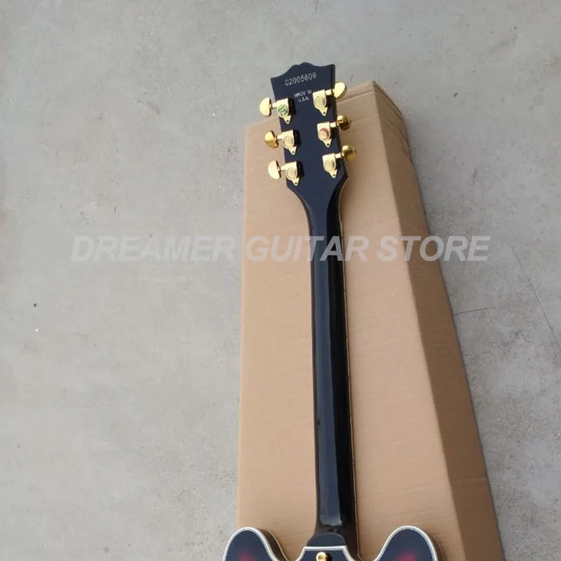 Одежда высшего качества ES Гитары s Полу полый корпус Джаз 335 Электрогитары