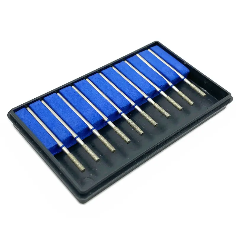 Полировщик алмазной точки с гальваническим покрытием для зубной детали 10 шт.