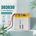 3,7 v 210mAh 303030 аккумуляторная батарея Lipo для GPS MP4 камеры Power Bank планшет электрические игрушки PAD DVD литий-полимерный аккумулятор