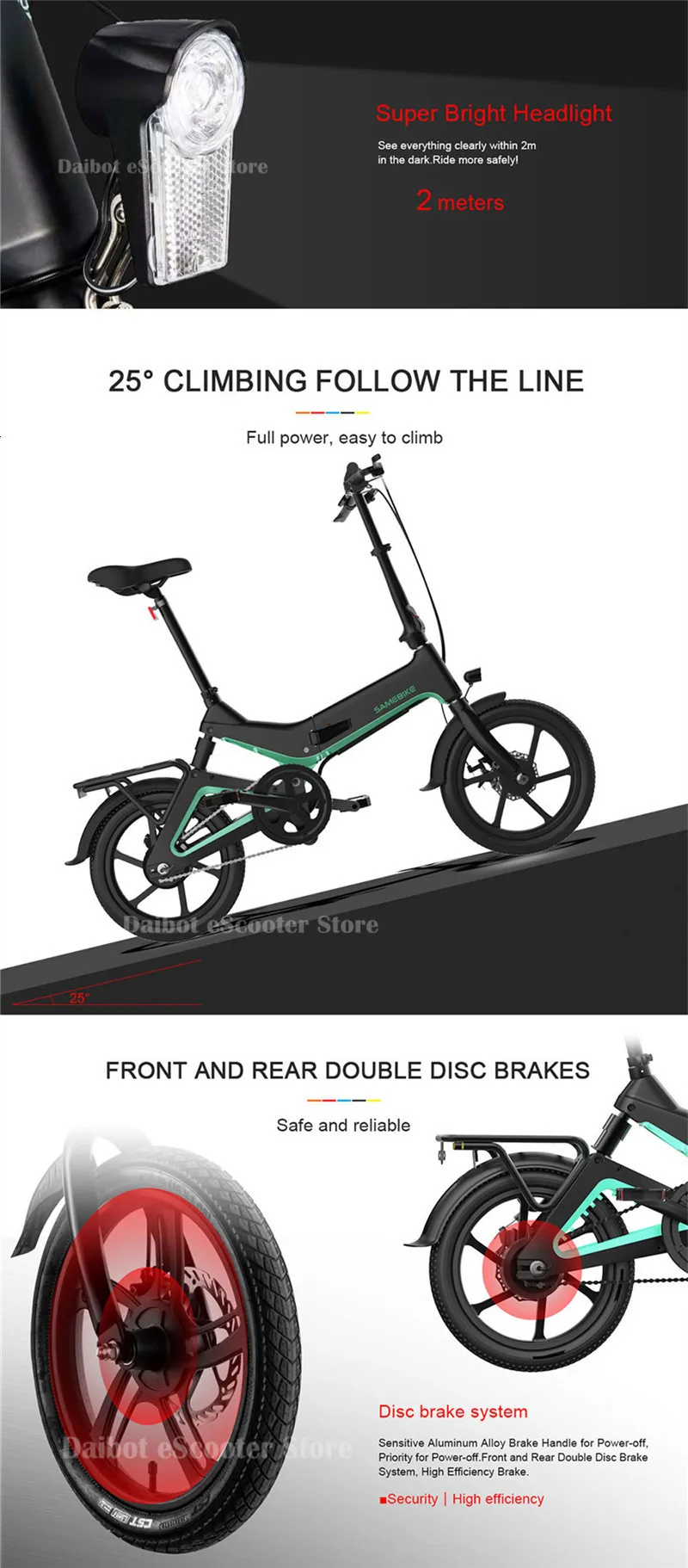 16 дюймов SAMEBIKE JG 7186 E скутер е-байка 36В два колеса электрические велосипеды 250 Вт складной Портативный двухколесные электрические скутеры для взрослых Для женщин
