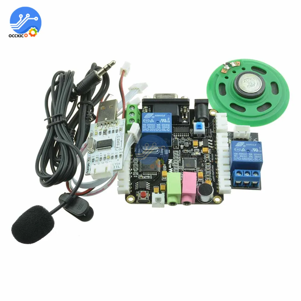Модуль распознавания голоса DIY комплект с микрофоном распознавание речи