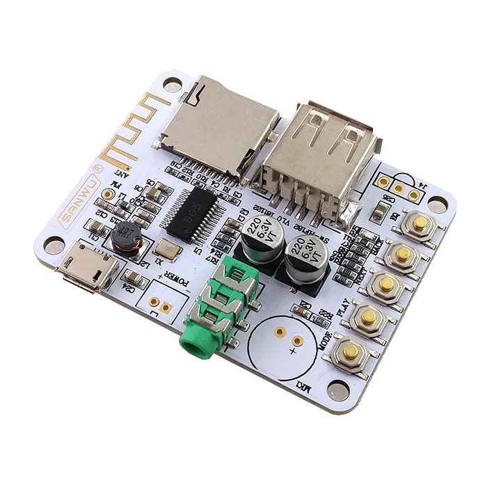 

Bluetooth audio receiver module lossless car speaker amplifier modified Bluetooth 4.1 circuit board with APP