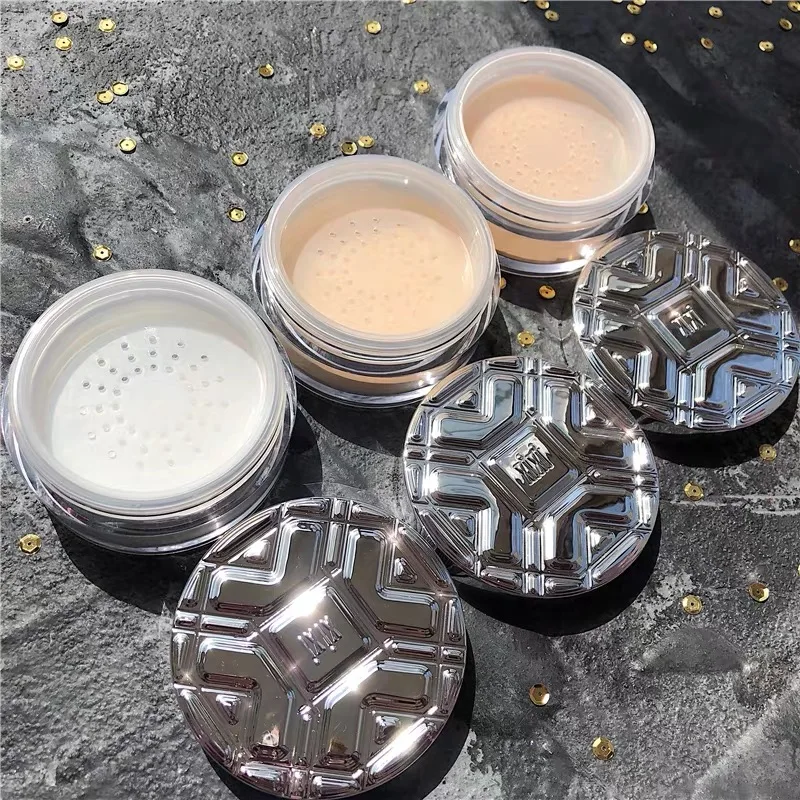 Light Feather Shines Brightly Honey Powder Oil-control Waterproof Full coverage Long lasting Velvet Puff Beauty Cosmetics |
