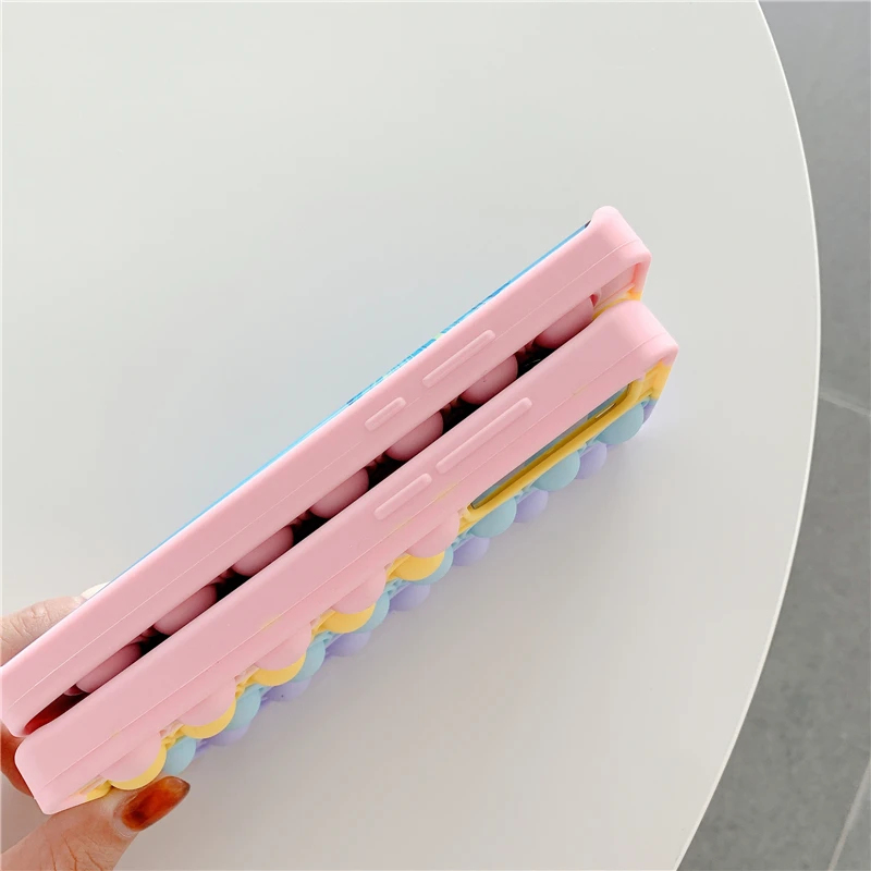 Pop Fidget Toys Case For Xiaomi Mi 9T 10T 11 11i 11X CC9 Poco X2 X3 M2 M3 F3 C3 Redmi Note 7 8 9 9S 10 10S K20 K30 K40 8A 9A 9C