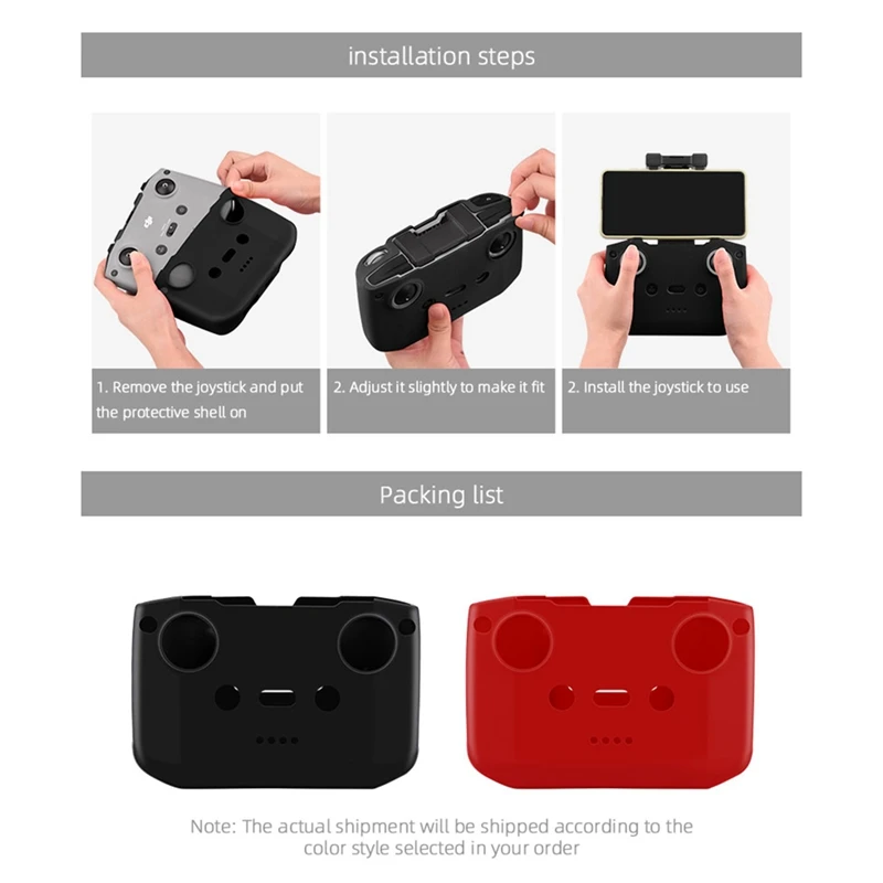 

Dust Protection Cover Silicone Sleeve for Mini 2 Drone Remote Control