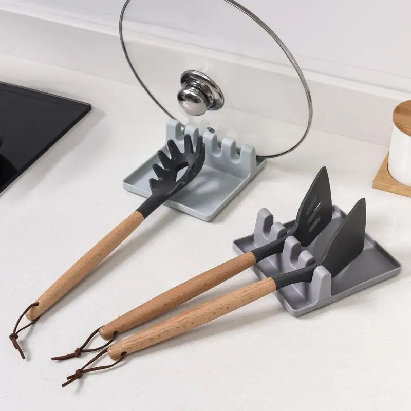Держатель для ложки вилки полки кухонный органайзер хранения инструменты