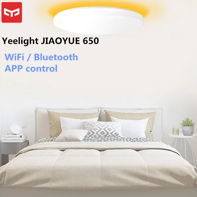 Yeelight JIAOYUE 650 Ceil светильник WiFi/Bluetooth/APP умный контроль окружающий светильник ing светодиодный потолочный светильник 200-240 В