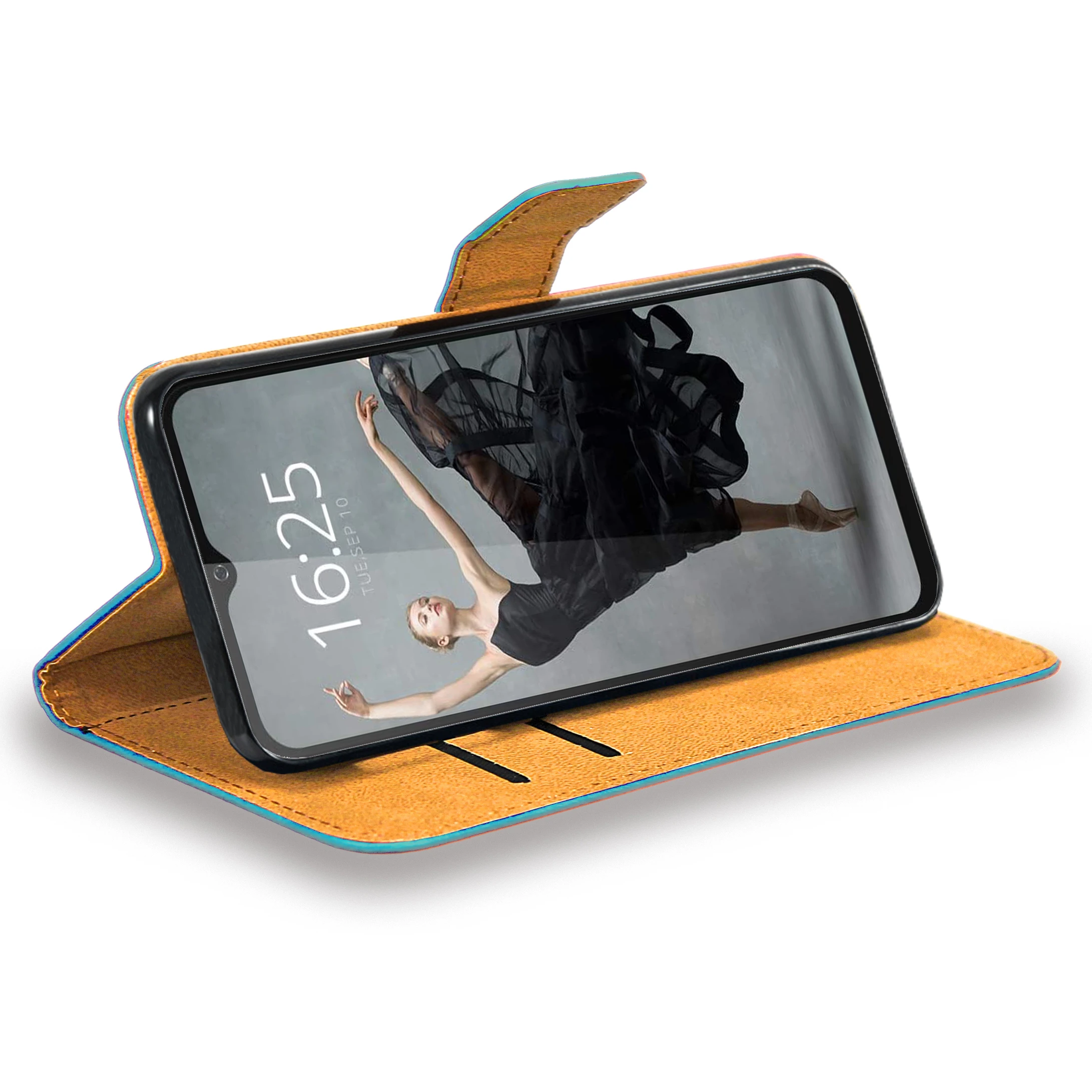 Кошелек кожаный держатель для карт из искусственной кожи iPod Touch iPhone 5 5C 5S SE 6 6S 7 8 X XS