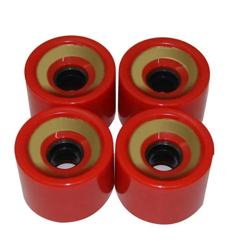 

1pc Skateboard Wheels Bearings Elastic PU Wearable Flexible Durable 70x51 Sports