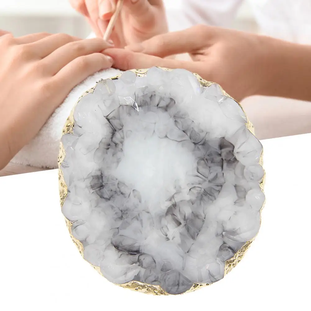 Палитра Цветов для маникюра гель рисования желтые края полимерная палитра