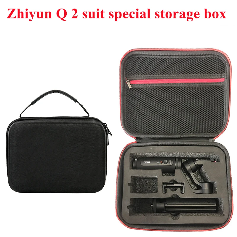 

Zhiyun Smooth Q 2 Clutch Outdoor Portable Storage Box Handheld Gimbal Waterproof and Shockproof Handbag Storage Bag Accessories