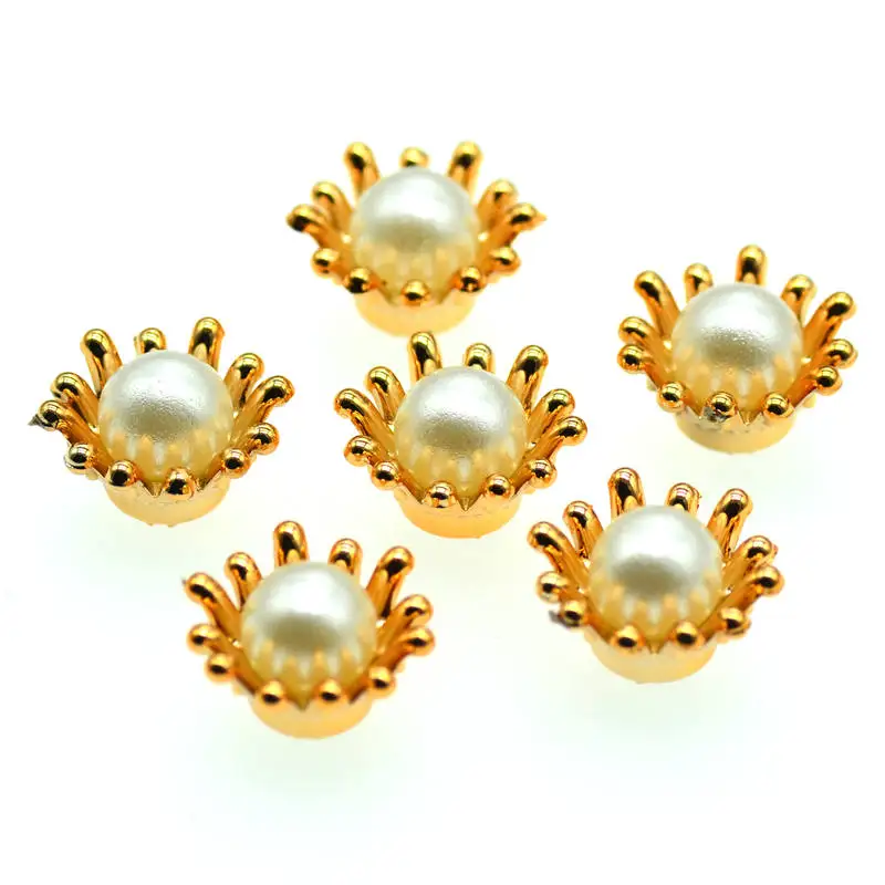 

50PCS Plastic Flatback Garment Buttons|Flower Shape Decoration Buttons|Paste On Buttons|Shoe Decoration Flower|Hairpins Flowers