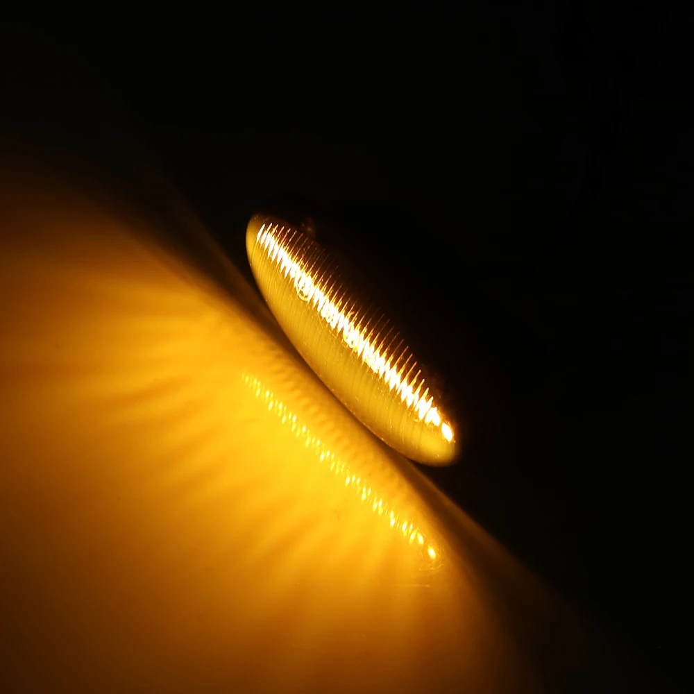 2pcs Dynamic LED Car Side Marker Lights Repeater Signal For Mercedes Benz Smart W450 W452 A-Class W168 Vito W639 W447 | Автомобили и