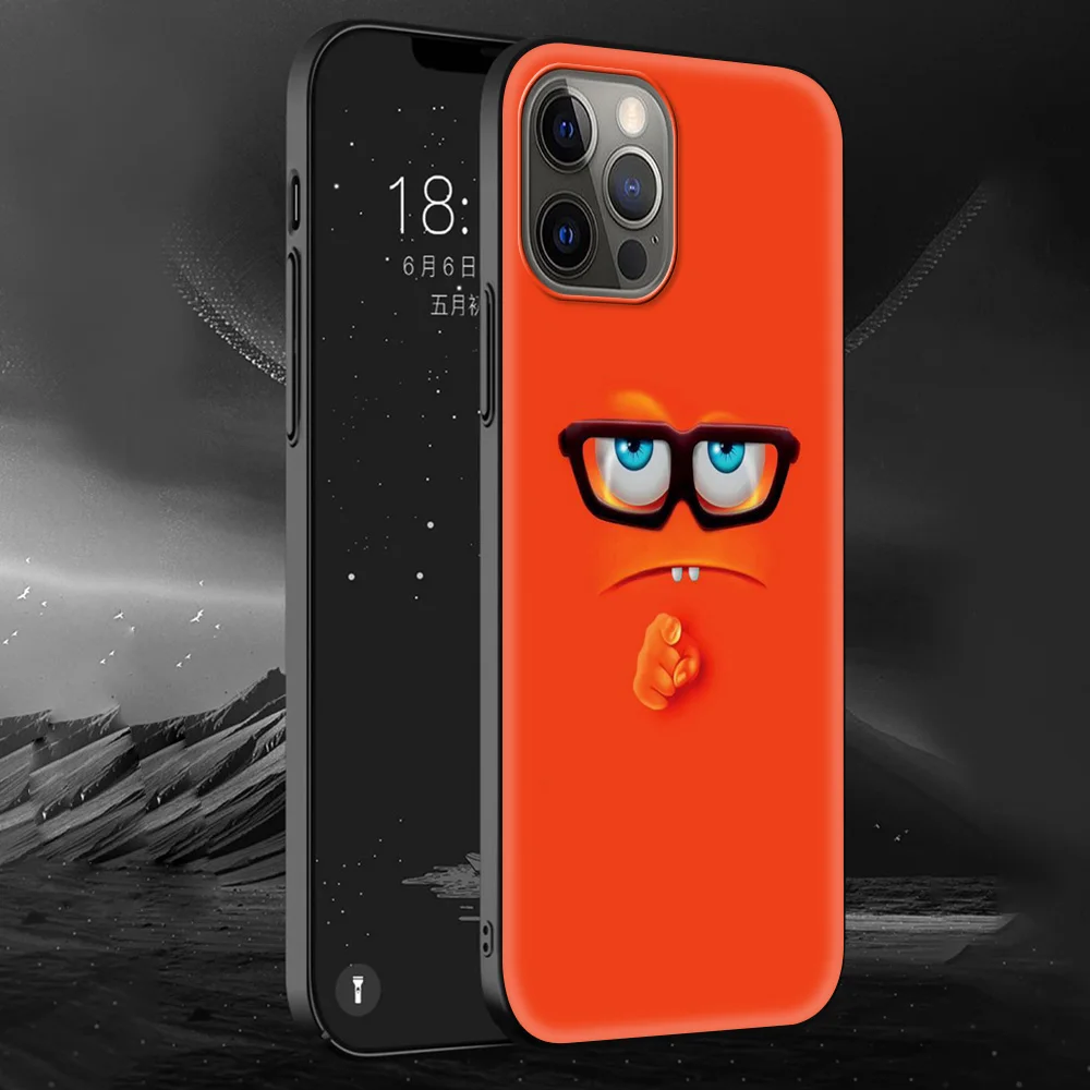 

Funny Smiley Faces Silicone Soft Phone Case for iPhone 12 11 Pro MAX 8 7 XS XR X 6 6S Plus XS MAX SE 2020 Luxury Coque Shell