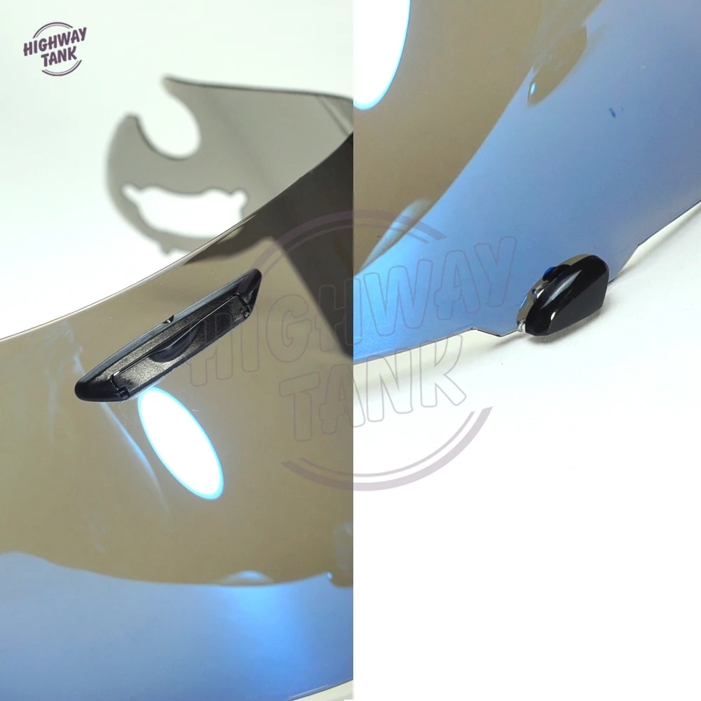 Новинка 1 шт. голубой мотоциклетный Полнолицевой шлем козырек чехол для