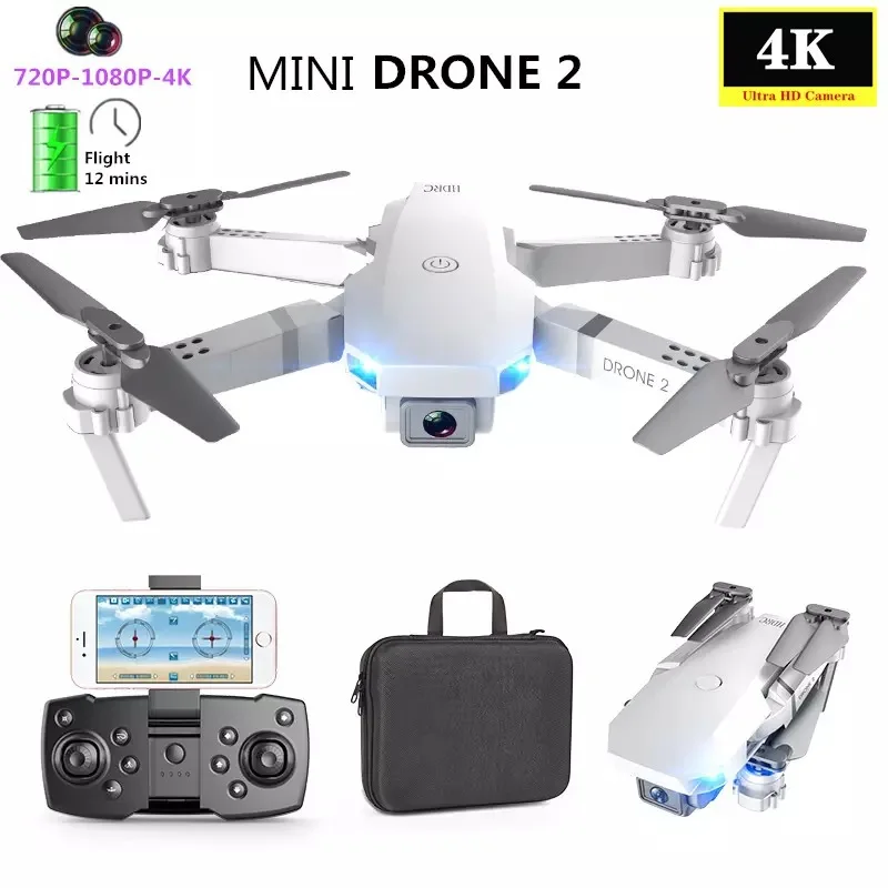 E59 дрона с дистанционным управлением 4K 1080P HD Камера профессиональной