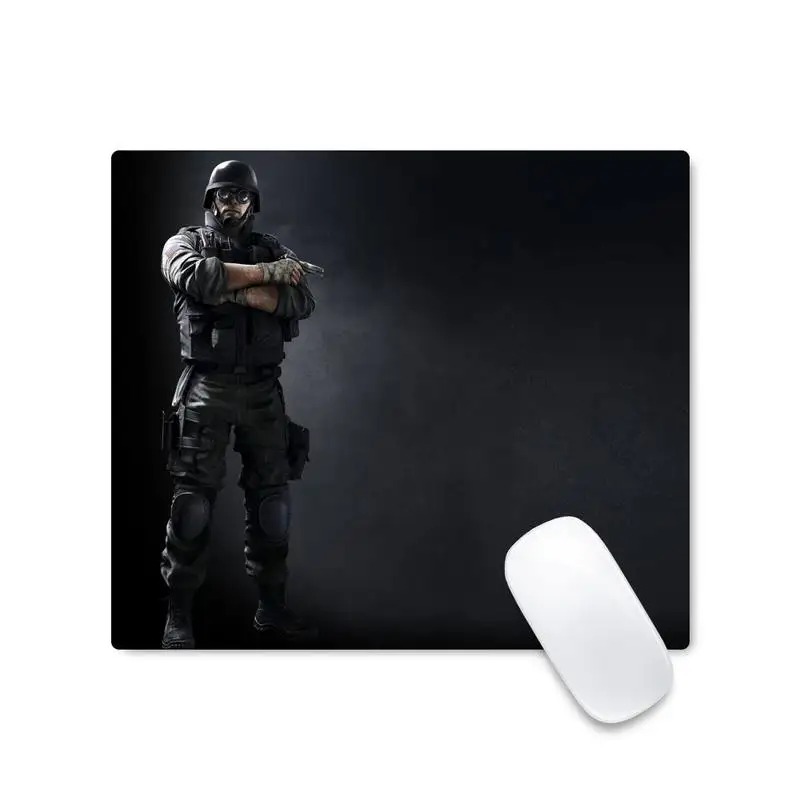 

Tom Clancy's Rainbow Six Siege Durable Rubber Mouse Mat Pad Mouse pad Game Officework Mat Non-slip Laptop Cushion mousepad
