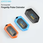 Перезаряжаемый Пульсоксиметр на кончик пальца Портативный OLED кислород в крови Пульс SPO2 мониторинг здоровья для детей и взрослых забота о здоровье