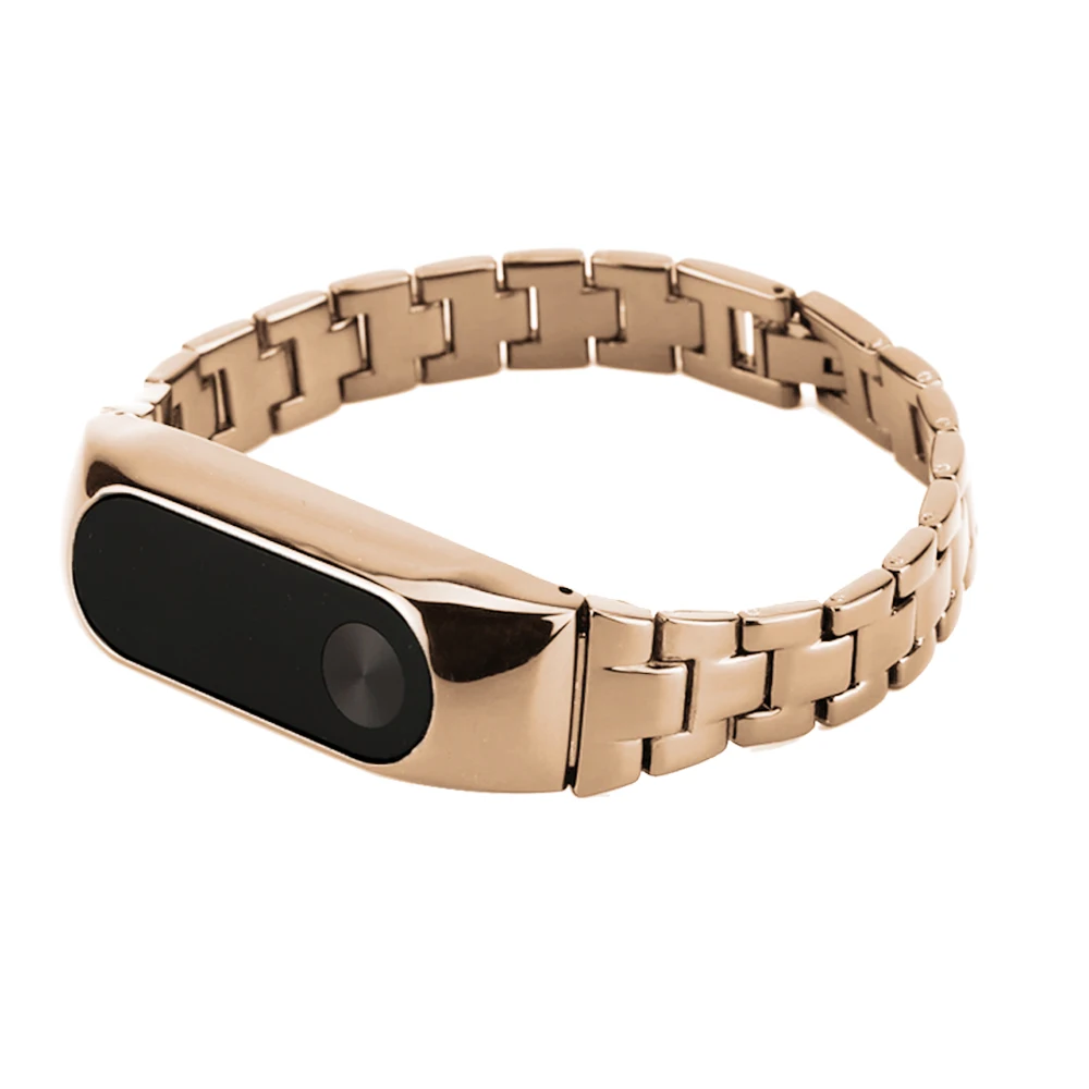 Gosear Stainless Steel Slim Replacement Watchband Bracelet Smart Wrist Strap Watch band for Xiaomi Miband Mi Band 2 Mi2 | Электроника
