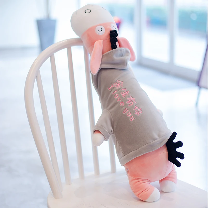 70-120 см Оригинальный серый плюшевый Ослик игрушка кавайные вещи животные подушка