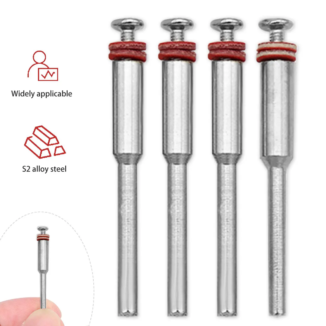 

10pcs Mini Electric Drill Grinder Carbon Brushes Replacement Spare Parts For Dremel Electric Motors Rotary Tool