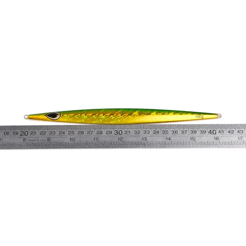 5PCS Slow Jig Fishing Deep Sea Ocean Boat Rock Beach Metal Jigging Jigbait Spoon Lure baits 150g/21cm | Спорт и развлечения