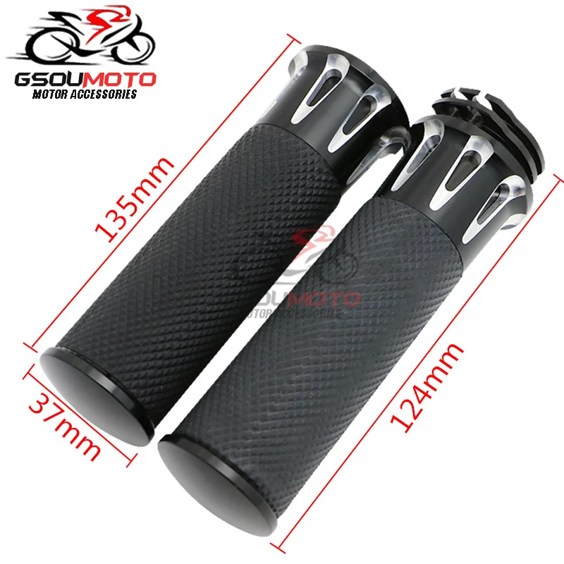 Руль с ручкой 1 дюйм 25 мм для Harley Electra Street Glide Fat Bob Boy Road King Cruiser Bobber Chopper|Ручки
