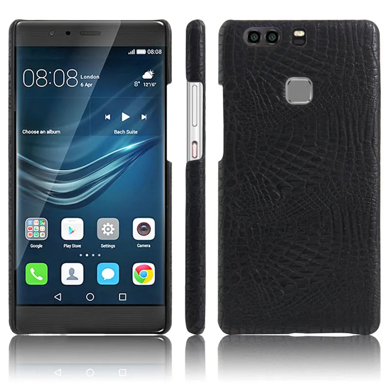 Чехол для Huawei P9 Plus чехол P 9 роскошный из искусственной кожи жесткая пластиковая