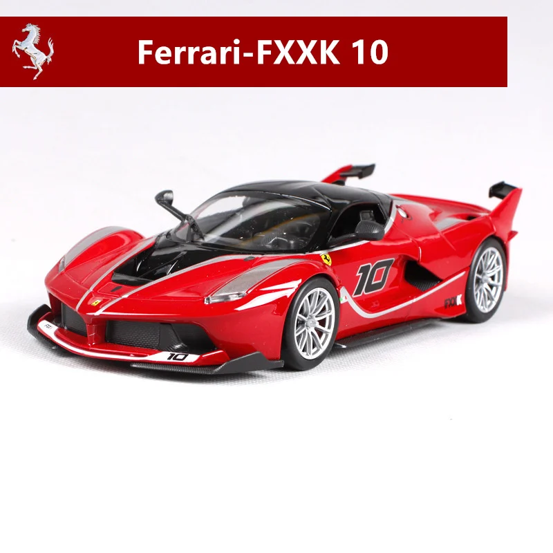 FXXK Bburago 1:24 Ferrari 599GTO модель автомобиля литье под давлением Металлическая Модель Детская игрушка бойфренд подарок имитация сплава автомобиль коллекция - Цвет: FXXK