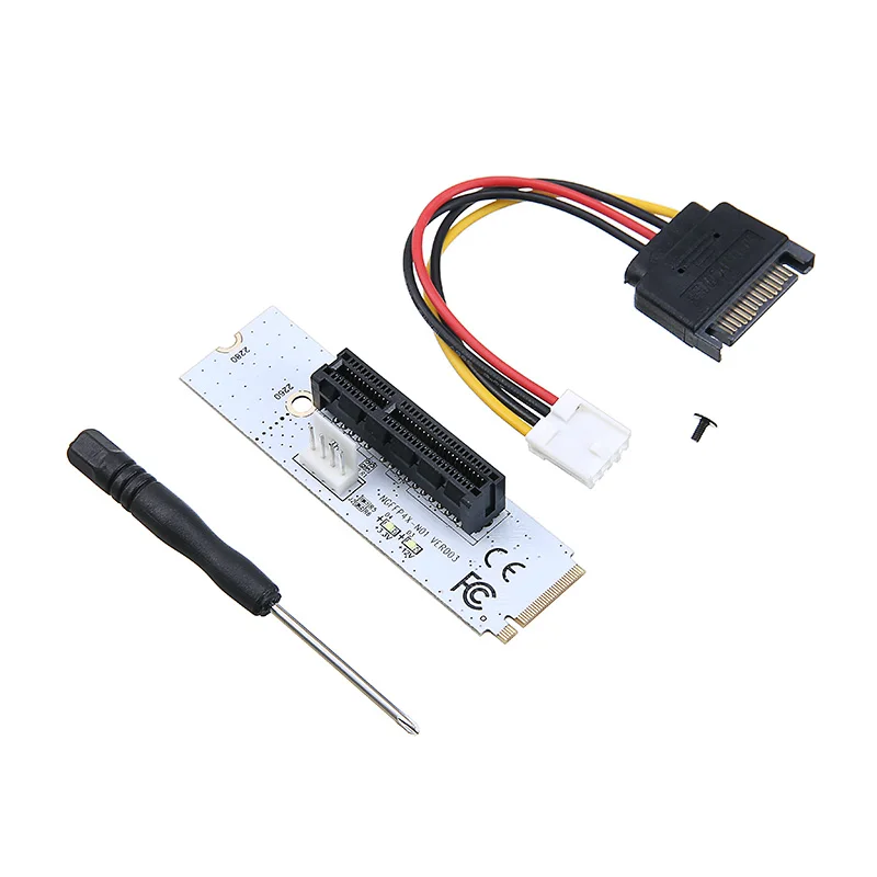 Mayitr 1 шт. NGFF M2 к PCI-E 4X 1X слот Райзер карта M ключ SSD порт адаптер для Windows систем Linux Mac |