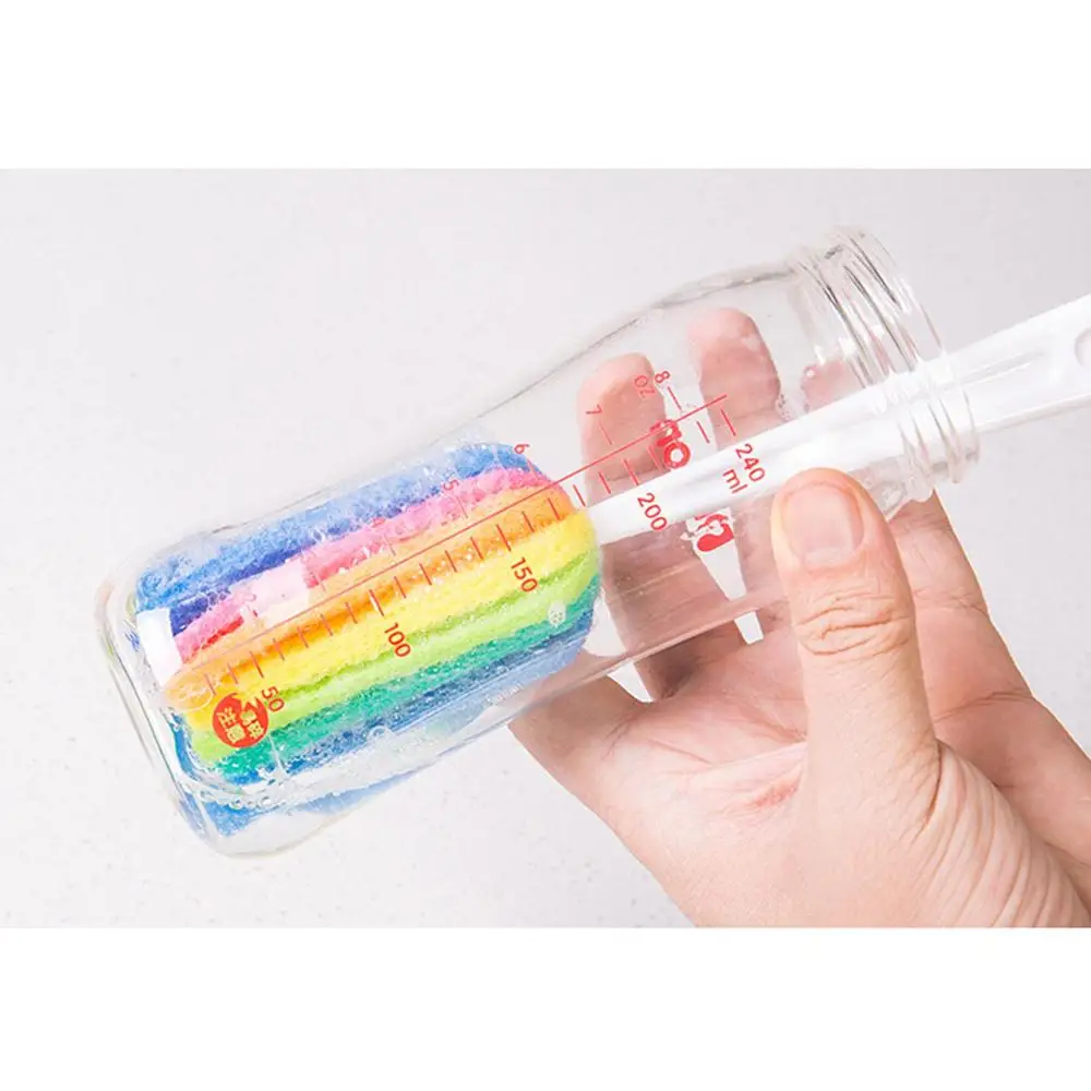 Оптовая продажа 10 шт. щетка для бутылок Tumblers чистящие щетки с захватом шейкер