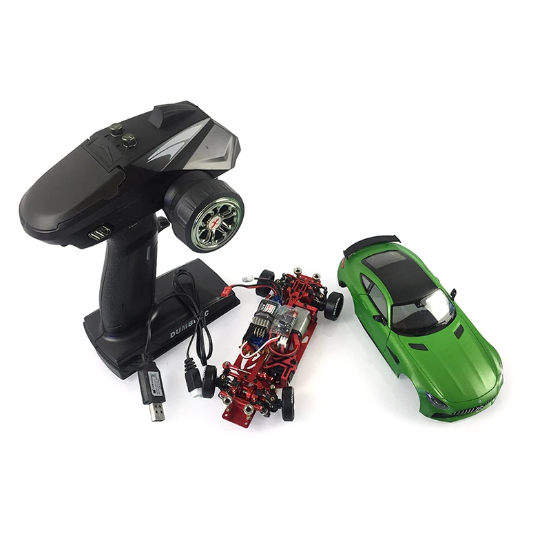 

HGM Toys 1/28 MINI Q9 RTR 4WD RC Car Remote Control 6CH Metal Chassis Outdoor Toy For Boys Gift Mercedes GTR TH19487-SMT6
