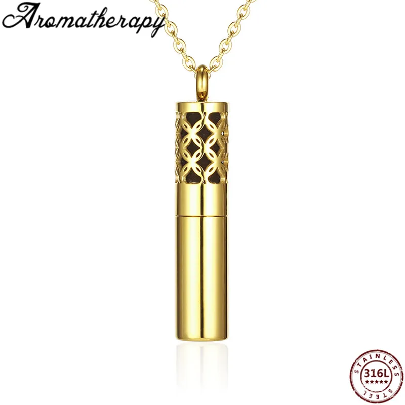 Gold-Z Флакон для эфирного масла ароматерапия диффузор медальон из нержавеющей стали с 9 шт. подушечками 1 парфюм хлопок для женщин и мужчин - Окраска металла: Gold-Z