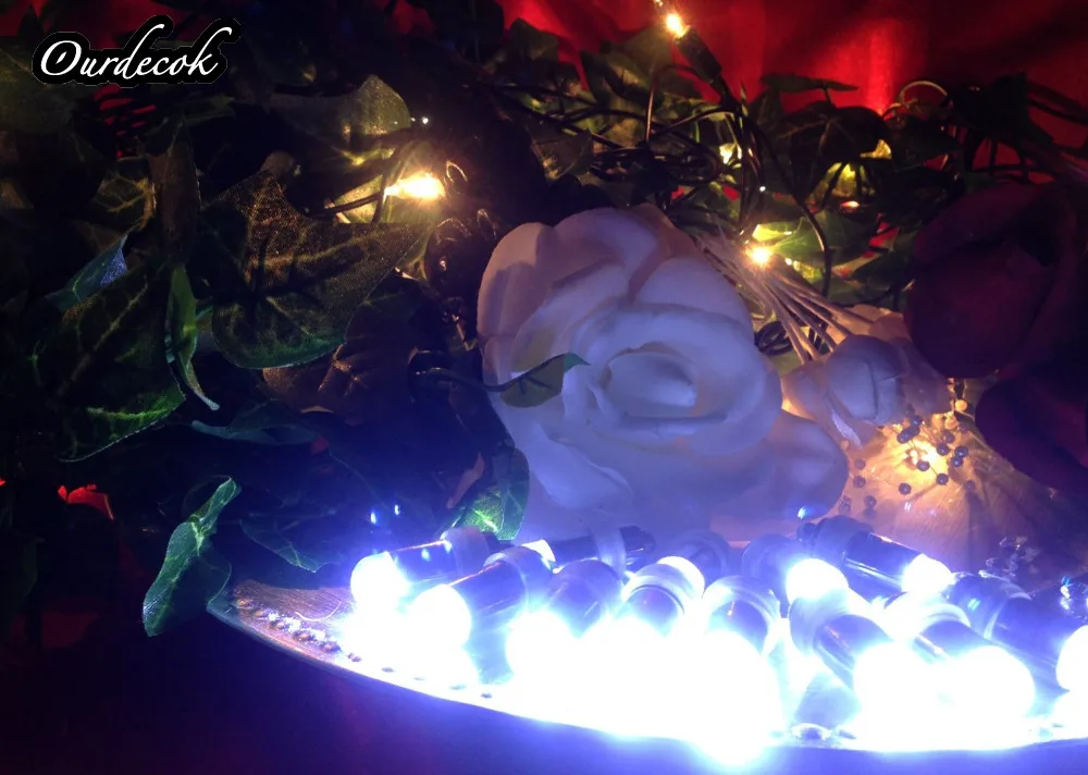 50 шт. Мини светодиодный Водонепроницаемый воздушные шары для свадьбы