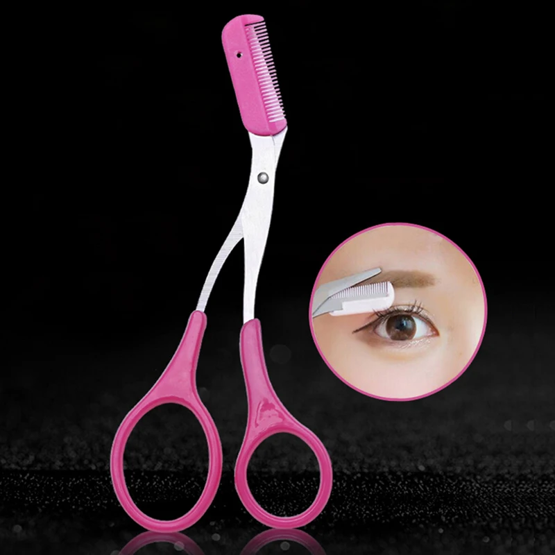 1 шт. новые клипсы для ресниц ножницы коррекции бровей косметический инструмент