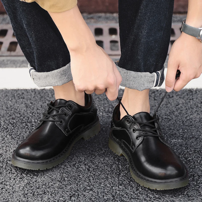

Causal Shoes For Men Men Casual Sport Shoes Shoe Man For Fashion Black Leather Leisure Flat Spring Male Sneakers Men's 2020