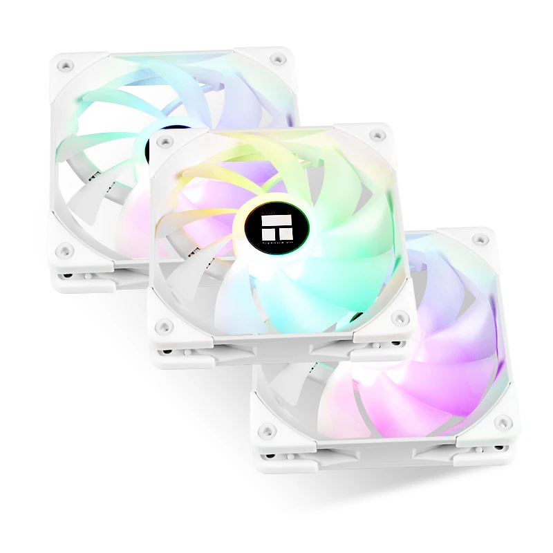 

Thermalright 12cm Addressable ARGB Sync White Chassis Fan Silent Desktop Computer 120mm Case Cooling CPU Cooler Replace Fan