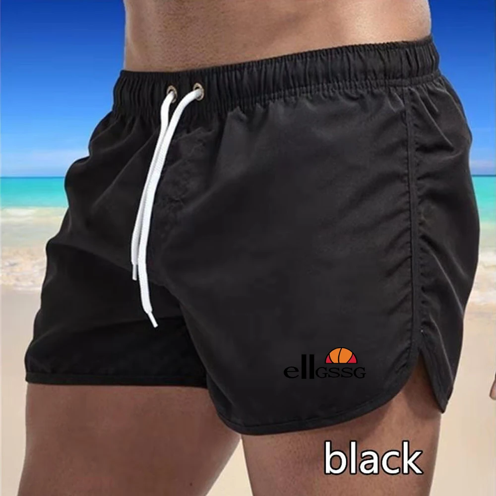 

2021 summer new casual sports shorts men's beach surfing shorts men's running training quick-drying fitness sports short male