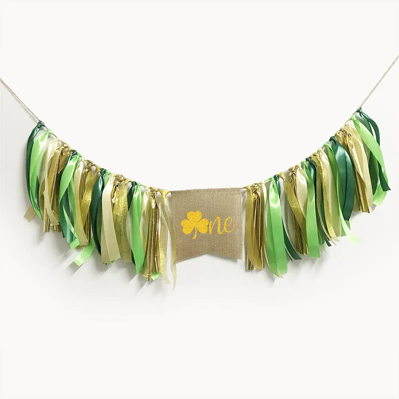 1 комплект первый день рождения вечеринка Декор 1-я флажки С Днем Рождения баннеры