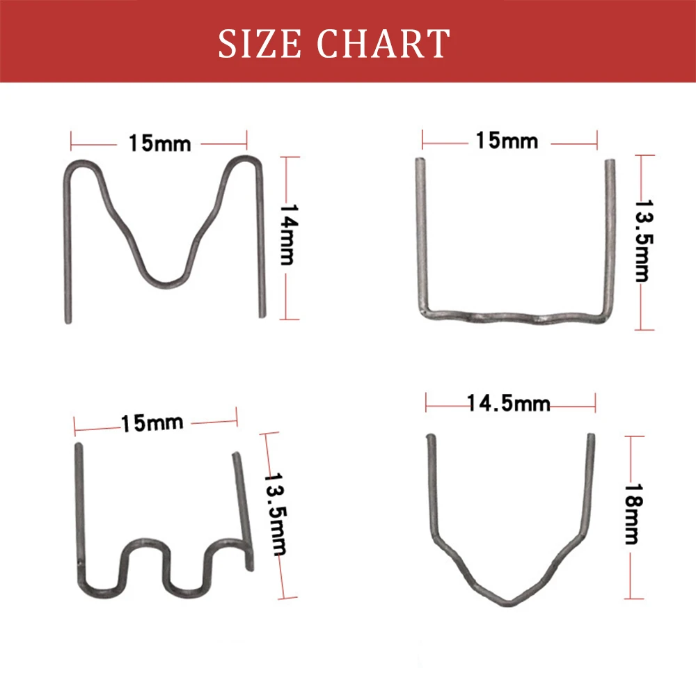 Fosdack 500 шт. нержавеющая сталь Стандартный предварительно вырезанный 0 8 мм