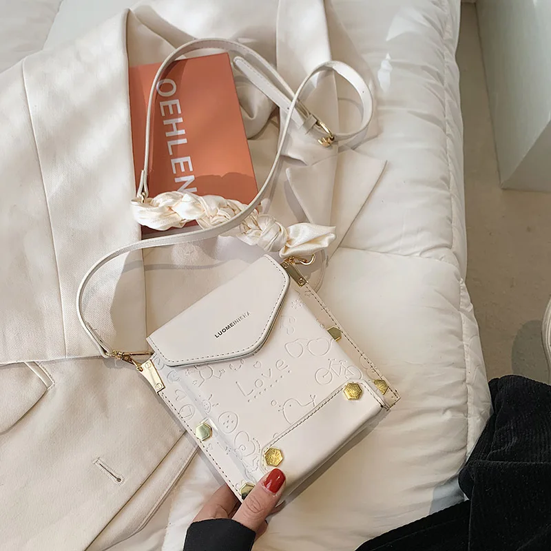 

Womens Handbags This Popular Women's 2021 New Fashion and Versatile Shoulder Messenger Small Square Bag Purses